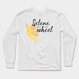 Selene take the Wheel [FFXIV] Long Sleeve T-Shirt